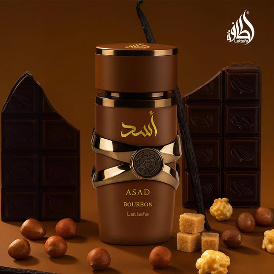 Lattafa Asad Bourbon EDP 3.4 OZ