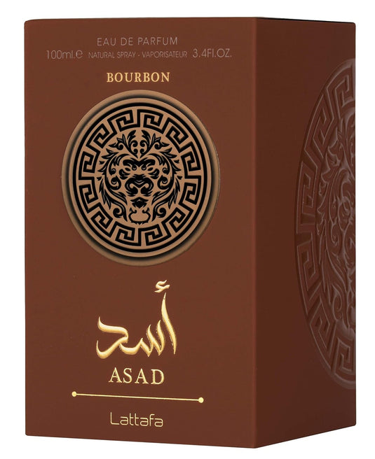 Lattafa Asad Bourbon EDP 3.4 OZ