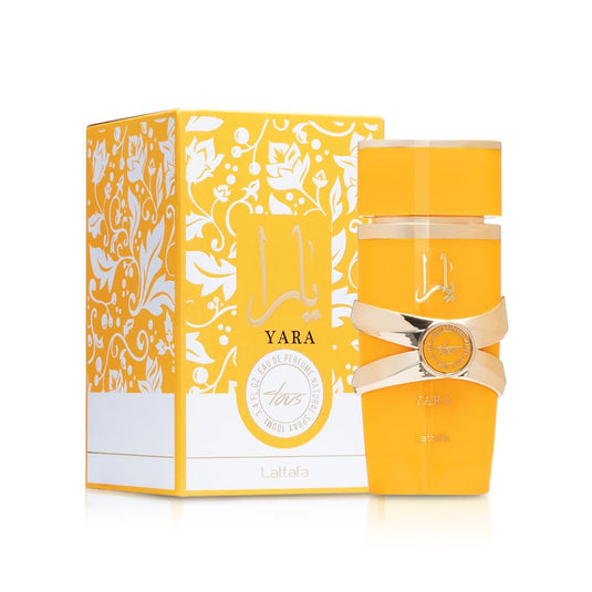 Lattafa Yara Tous 3.4 EDP+B/S+Hair 3.4 OZ
